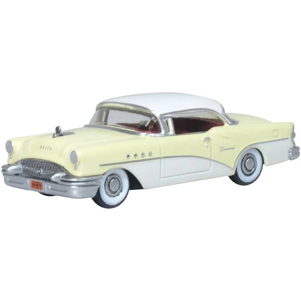 1/87 1955 Buick Century Condor - Yellow/Dover White