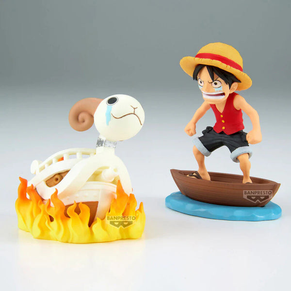 image1_One Piece World Collectable Figure Log Stories-Monkey.D.Luffy & Going Merry-
