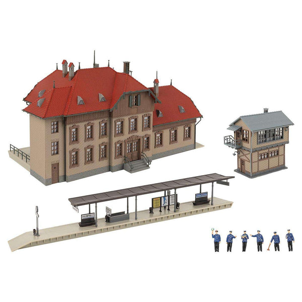 HO Passendorf Railway Station Kit 396 Parts