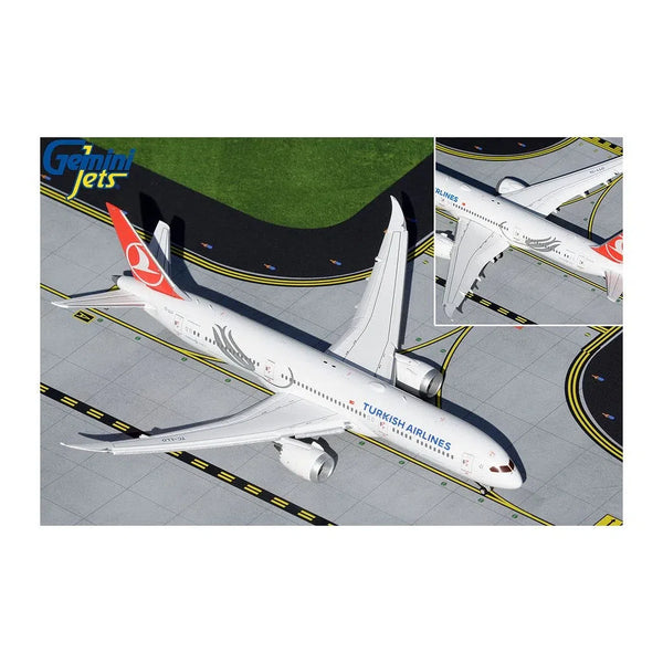 1/400 Turkish Airlines B787-9 TC-LLO Flaps Down