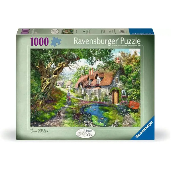 image1_1000pc Flower Hill Lane Puzzle