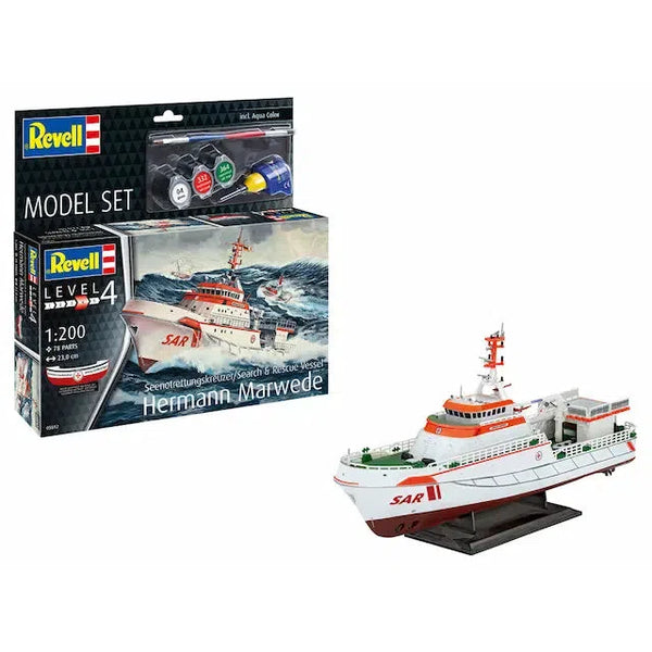 1/200 Model Set S&R Vessel "Hermann Marwede"